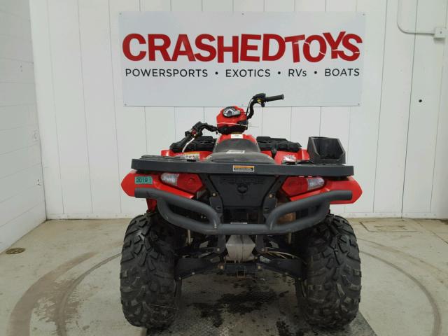 4XAMH50A68A525500 - 2008 POLARIS SPORTSMAN RED photo 4