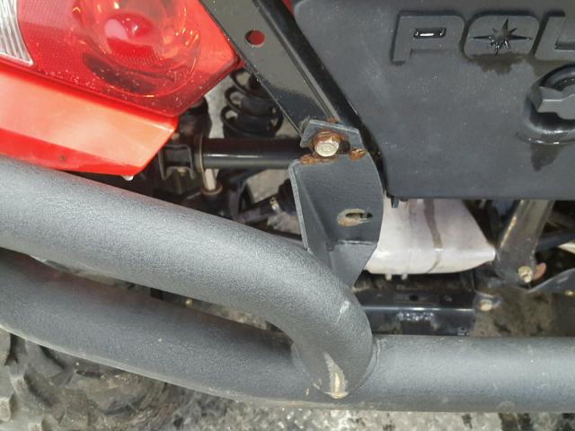 4XAMH50A68A525500 - 2008 POLARIS SPORTSMAN RED photo 9