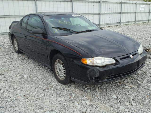 2G1WW12E9Y9289770 - 2000 CHEVROLET MONTE CARL შავი ფოტო 1