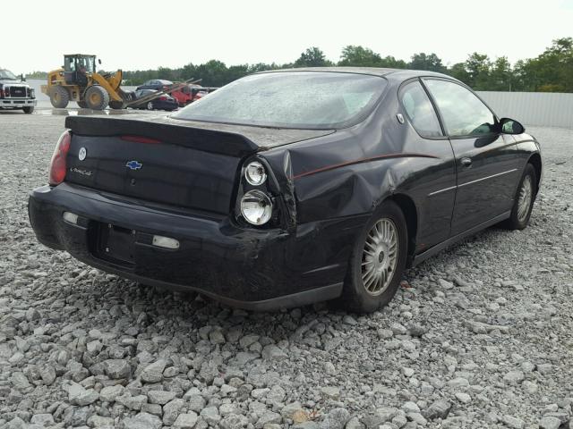 2G1WW12E9Y9289770 - 2000 CHEVROLET MONTE CARL შავი ფოტო 4