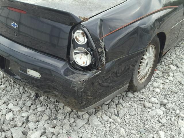 2G1WW12E9Y9289770 - 2000 CHEVROLET MONTE CARL შავი ფოტო 9