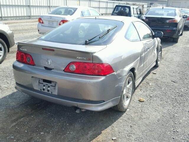 JH4DC53006S012405 - 2006 ACURA RSX TYPE-S SILVER photo 4