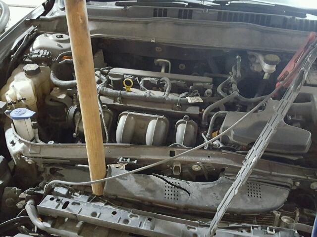 1FA6P0H74E5361061 - 2014 FORD FUSION SILVER photo 7