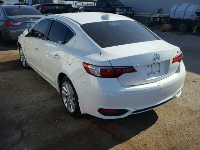19UDE2F34HA003457 - 2017 ACURA ILX BASE WHITE photo 3