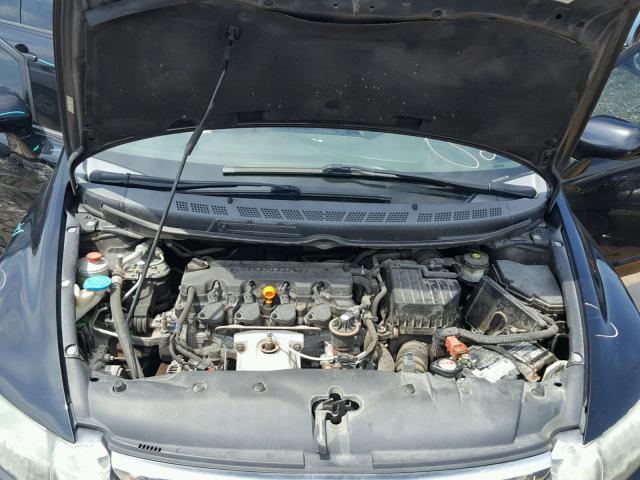 2HGFA16918H350832 - 2008 HONDA CIVIC EXL 黑色 照片 7