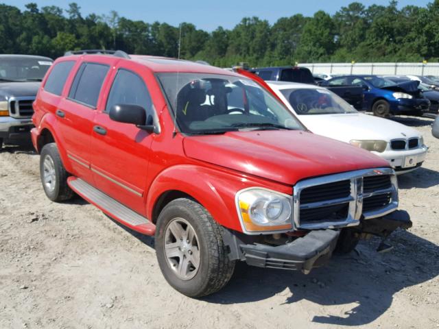 1D8HB58D45F545240 - 2005 DODGE DURANGO LI RED photo 1