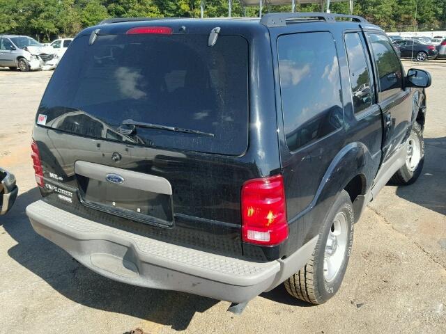 1FMYU60E52UD05331 - 2002 FORD EXPLORER S BLACK photo 4