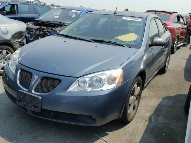 1G2ZH548454142630 - 2005 PONTIAC G6 GT TEAL photo 2