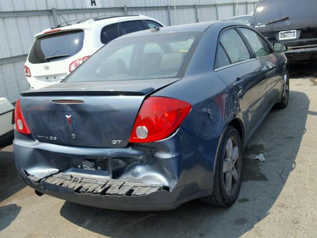 1G2ZH548454142630 - 2005 PONTIAC G6 GT TEAL photo 4