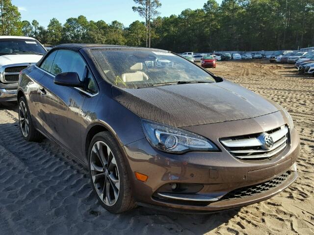 W04WT3N55GG018559 - 2016 BUICK CASCADA BROWN photo 1