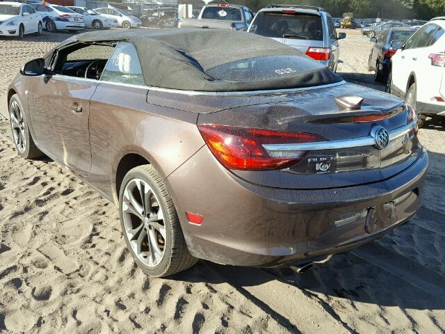 W04WT3N55GG018559 - 2016 BUICK CASCADA BROWN photo 3