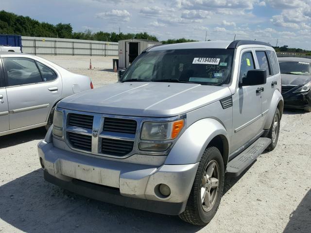 1D8GT58K67W548845 - 2007 DODGE NITRO SLT SILVER photo 2