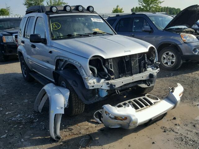 1J4GL38K63W728494 - 2003 JEEP LIBERTY RE SILVER photo 1