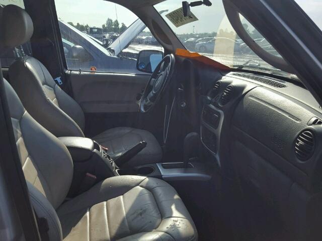 1J4GL38K63W728494 - 2003 JEEP LIBERTY RE SILVER photo 5