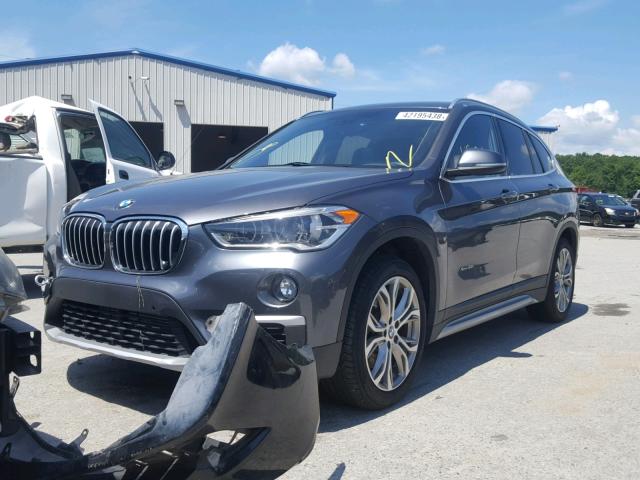 WBXHT3Z36H4A52266 - 2017 BMW X1 XDRIVE2 灰色 照片 2