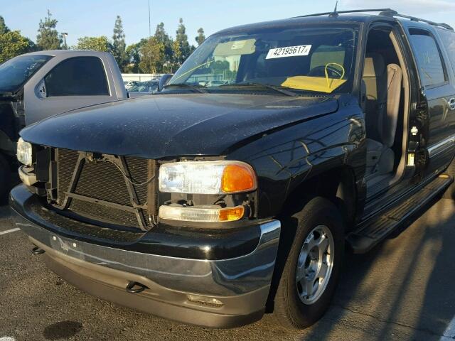 1GKEC16Z65J116835 - 2005 GMC YUKON XL C BLACK photo 9