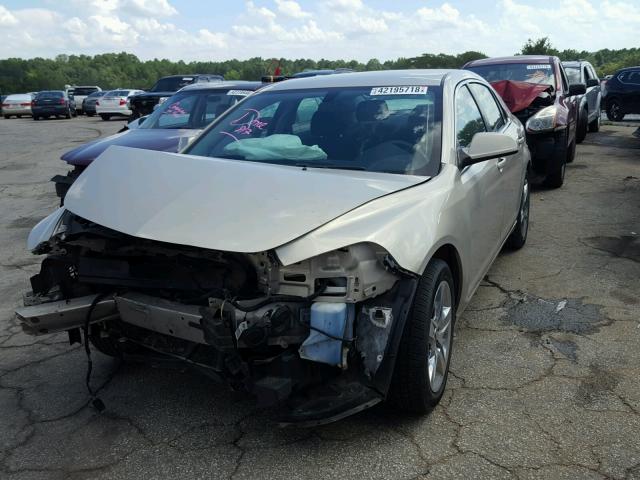 1G1ZH57B19F156751 - 2009 CHEVROLET MALIBU 1LT 金色 照片 2