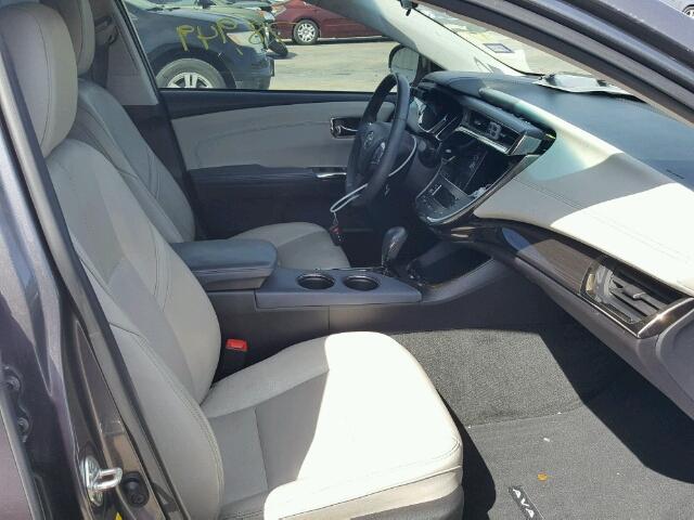 4T1BK1EBXEU125862 - 2014 TOYOTA AVALON BAS GRAY photo 5