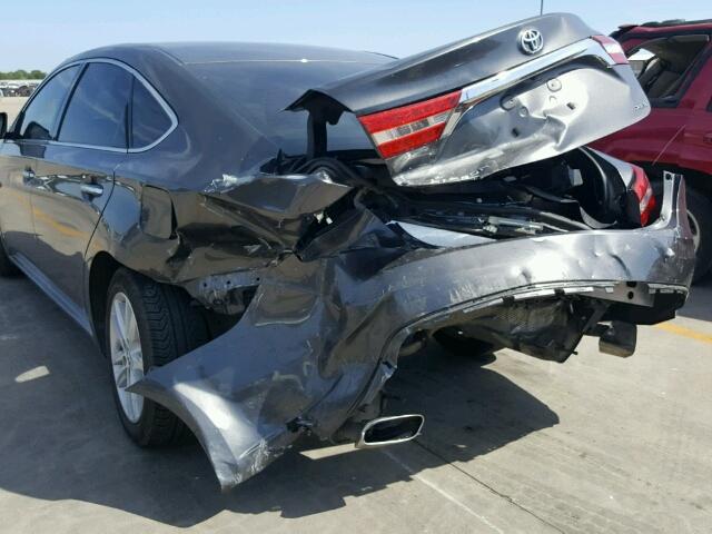 4T1BK1EBXEU125862 - 2014 TOYOTA AVALON BAS GRAY photo 9