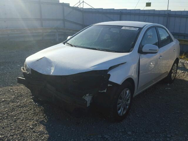 KNAFU4A20C5586693 - 2012 KIA FORTE WHITE photo 2