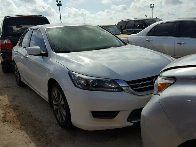 1HGCR2F33EA131359 - 2014 HONDA ACCORD WHITE photo 1