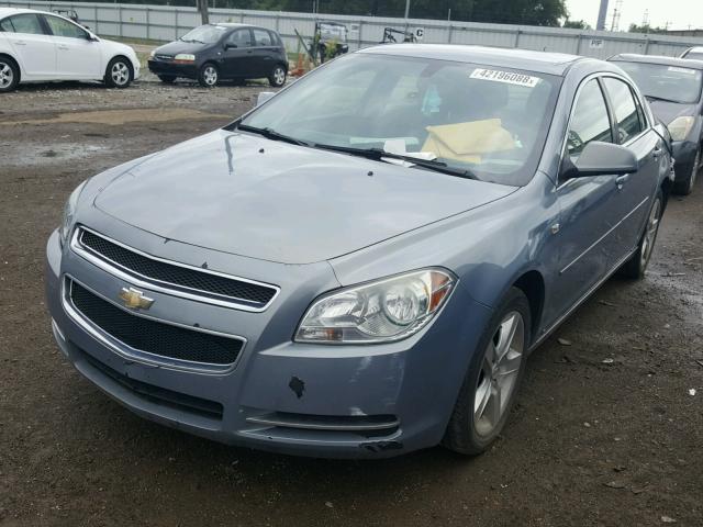 1G1ZH57B784254368 - 2008 CHEVROLET MALIBU 1LT 蓝色 照片 2