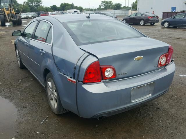 1G1ZH57B784254368 - 2008 CHEVROLET MALIBU 1LT 蓝色 照片 3