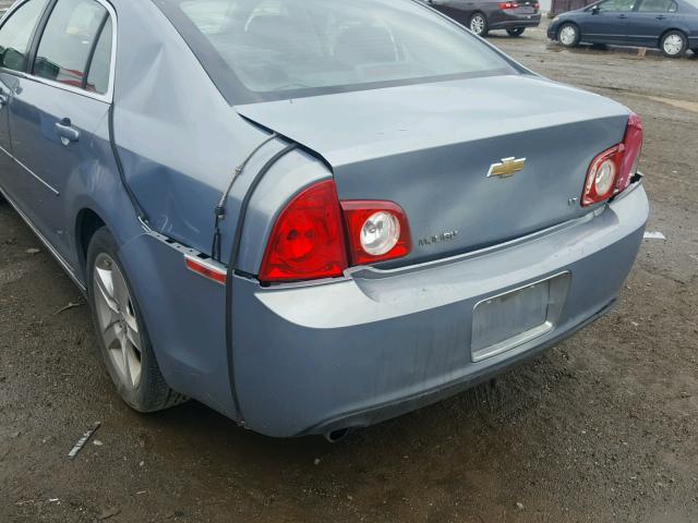 1G1ZH57B784254368 - 2008 CHEVROLET MALIBU 1LT 蓝色 照片 9