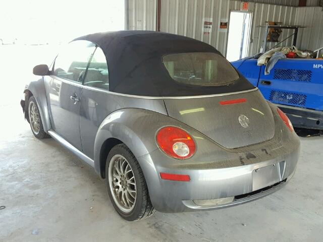 3VWSF31Y26M317469 - 2006 VOLKSWAGEN NEW BEETLE 石墨色 照片 3