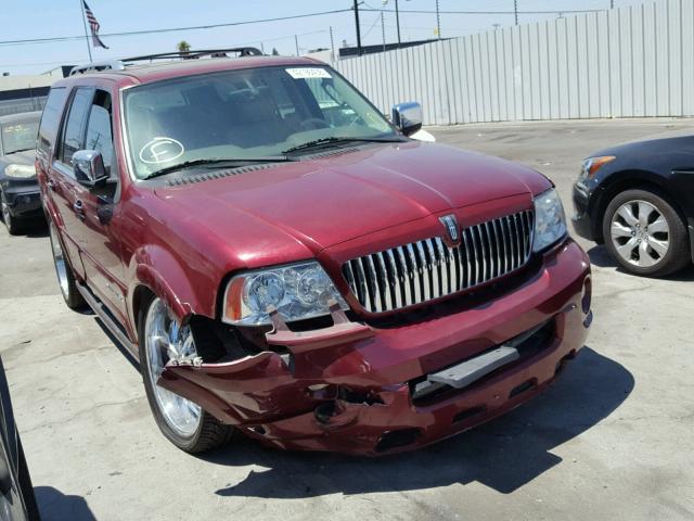 5LMFU27RX4LJ28354 - 2004 LINCOLN NAVIGATOR 红色 照片 9
