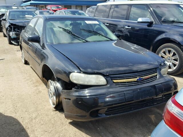 1G1NE52J43M507581 - 2003 CHEVROLET MALIBU LS BLACK photo 1
