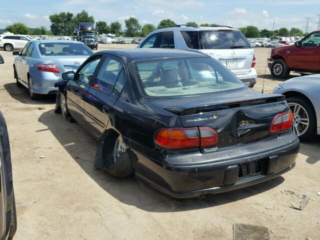 1G1NE52J43M507581 - 2003 CHEVROLET MALIBU LS BLACK photo 3