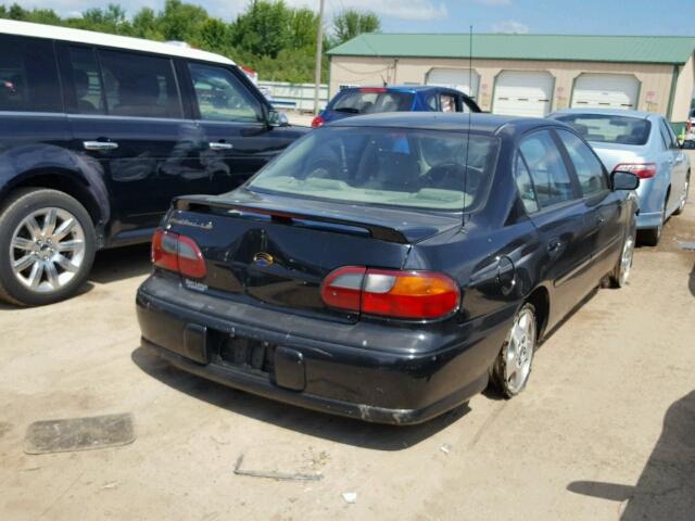 1G1NE52J43M507581 - 2003 CHEVROLET MALIBU LS BLACK photo 4