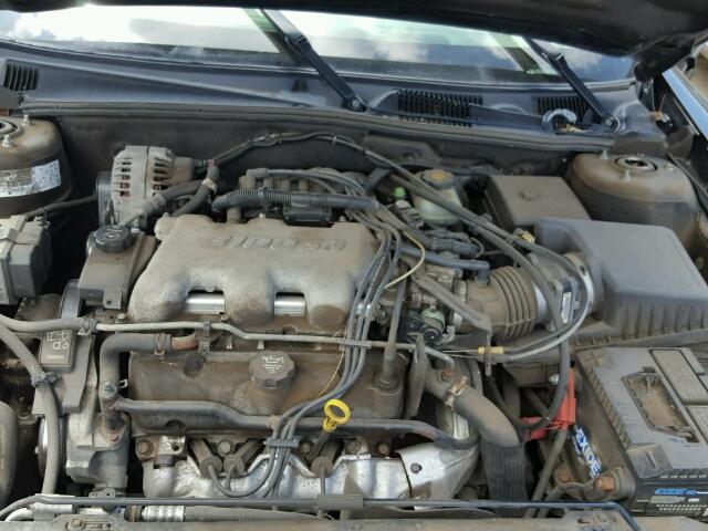 1G1NE52J43M507581 - 2003 CHEVROLET MALIBU LS BLACK photo 7