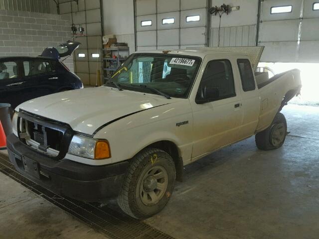 1FTZR15E74PA83429 - 2004 FORD RANGER WHITE photo 2