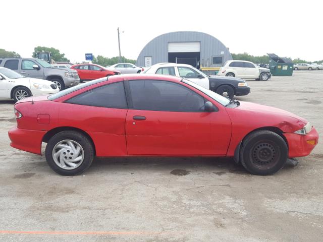 1G1JC1248W7336635 - 1998 CHEVROLET CAVALIER B RED photo 9