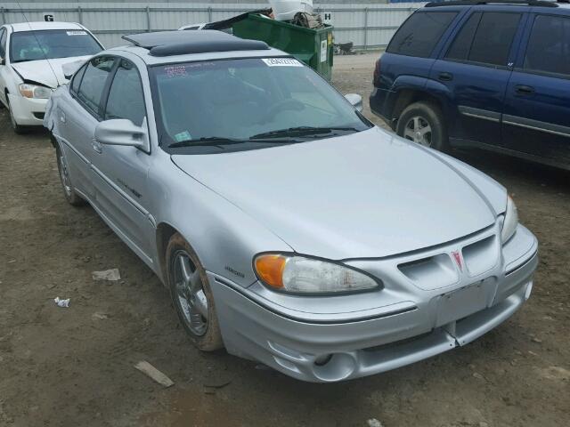 1G2NW52E01C276239 - 2001 PONTIAC GRAND AM G SILVER photo 1