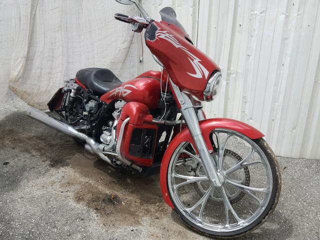 1HD1KEL10EB659836 - 2014 HARLEY-DAVIDSON FLHTK ELEC RED photo 1