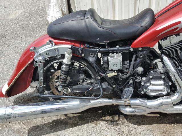 1HD1KEL10EB659836 - 2014 HARLEY-DAVIDSON FLHTK ELEC RED photo 6