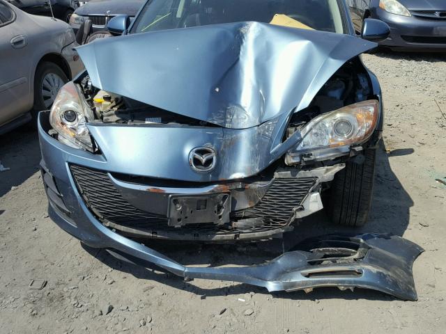 JM1BL1SG0A1165381 - 2010 MAZDA 3 I BLUE photo 7