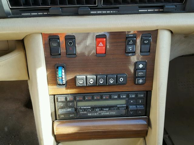 WDBCA24D7KA463686 - 1989 MERCEDES-BENZ 300 SE BROWN photo 9