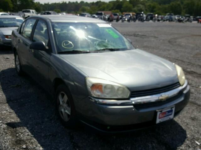 1G1ZT52845F247761 - 2005 CHEVROLET MALIBU LS ნაცრისფერი ფოტო 1