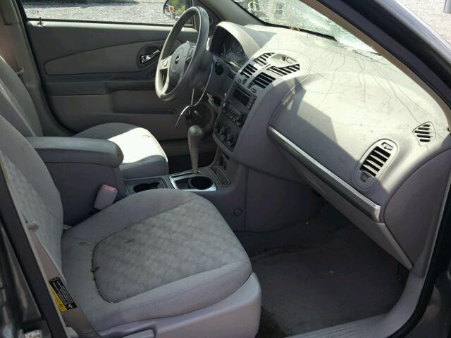 1G1ZT52845F247761 - 2005 CHEVROLET MALIBU LS ნაცრისფერი ფოტო 5