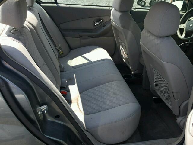 1G1ZT52845F247761 - 2005 CHEVROLET MALIBU LS ნაცრისფერი ფოტო 6