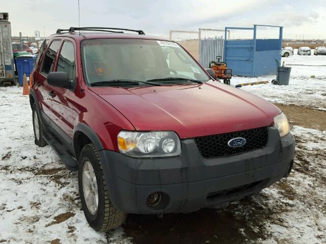 1FMYU93185KB26274 - 2005 FORD ESCAPE XLT RED photo 1