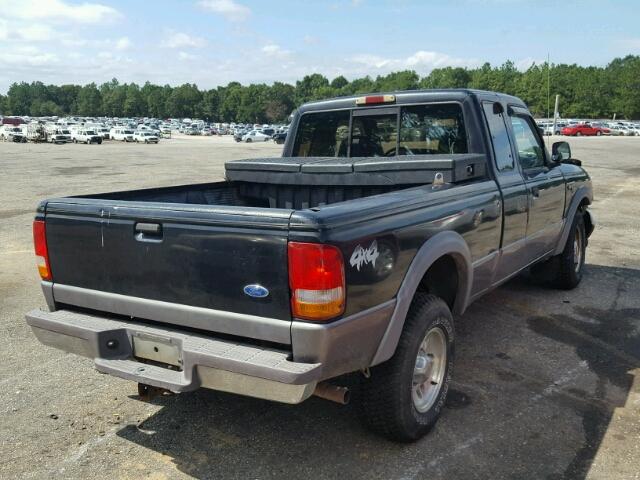 1FTDR15X5VPA32296 - 1997 FORD RANGER BLACK photo 4