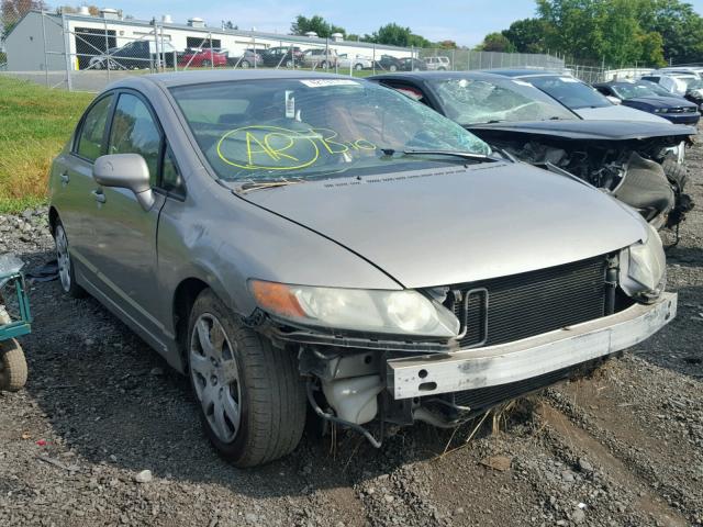 1HGFA16506L023934 - 2006 HONDA CIVIC LX GRAY photo 1