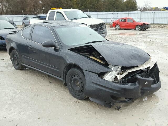 1G3NF12E01C239079 - 2001 OLDSMOBILE ALERO GLS BLACK photo 1