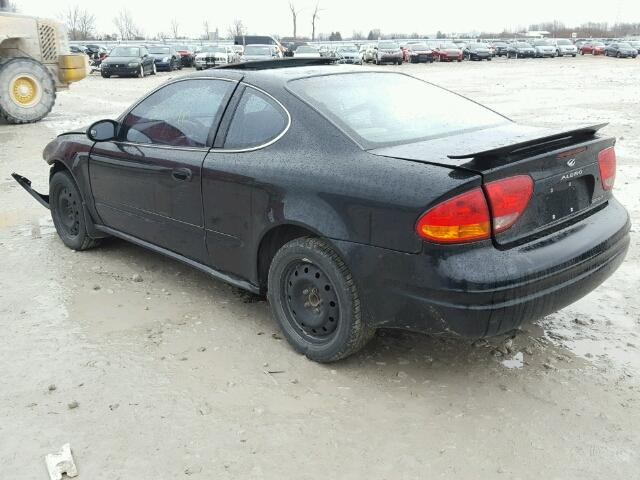 1G3NF12E01C239079 - 2001 OLDSMOBILE ALERO GLS BLACK photo 3