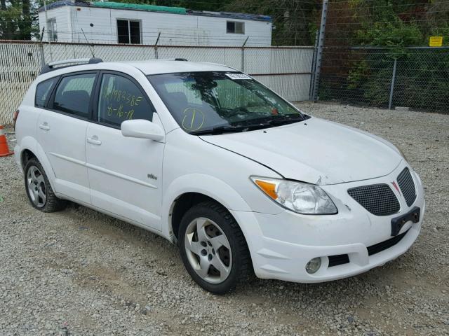 5Y2SM63855Z472005 - 2005 PONTIAC VIBE WHITE photo 1